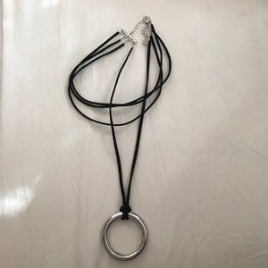 Leather choker! Never been worn!