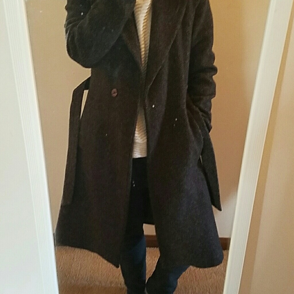 United Colors of Benetton Wool Coat - Size 38