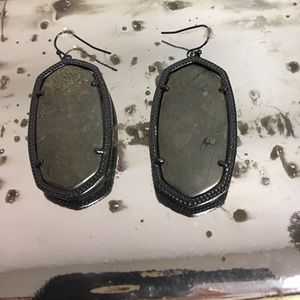 Kendra Scott Danielle Earrings in Hematite
