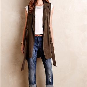 ⚡️1HR Sale⚡️Anthropologie Green Military Vest