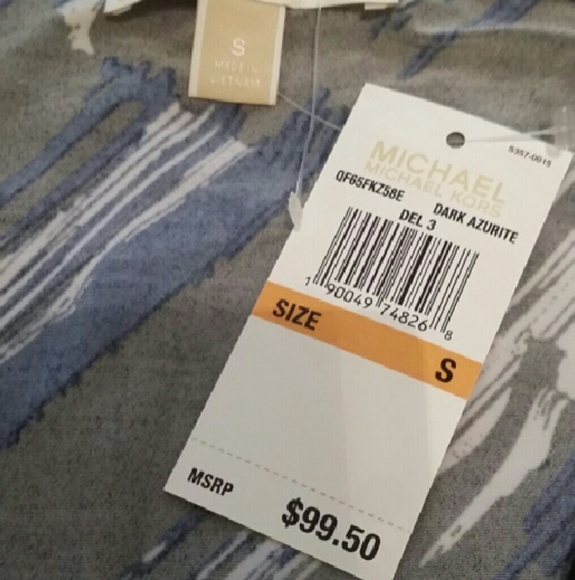 NWT Michael Kors Blouse - Picture 2 of 3