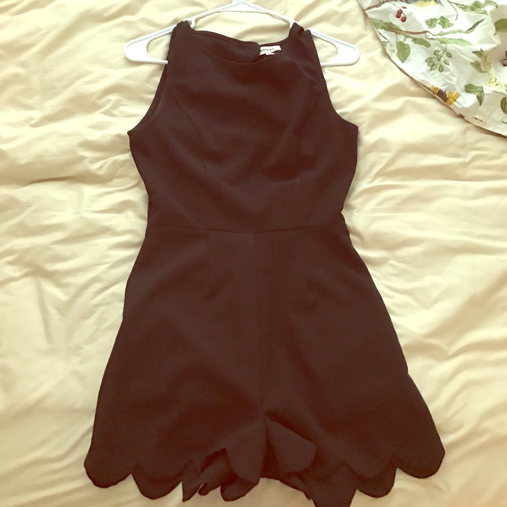 Monteau black romper