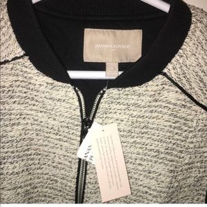 Banana Republic Petite Collection Moto Jacket