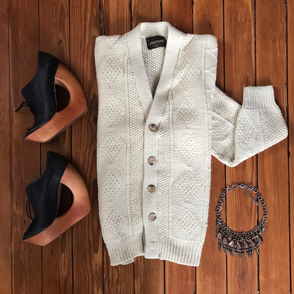Vintage Ivory Cardigan