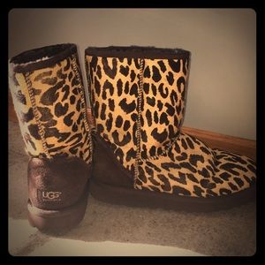 Cheetah print uggs