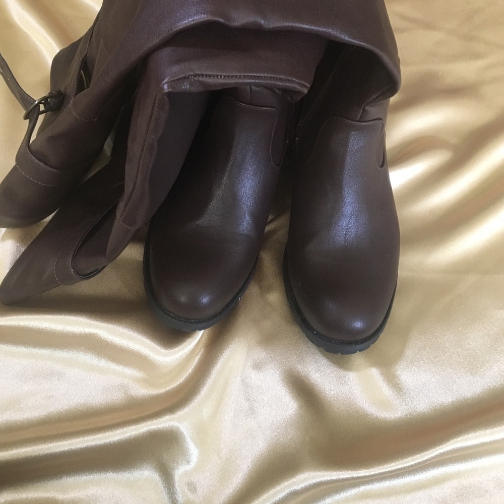 Knee high boots