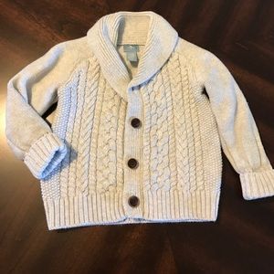 BRAND NEW Baby Gap cable knit sweater boy 6-12mth