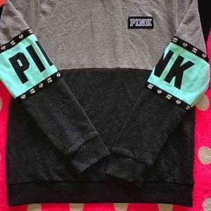 Victoria's Secret PINK color block sweater