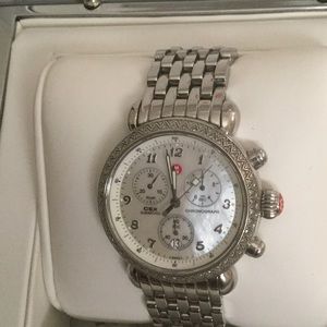 Women's Michele diamond watch