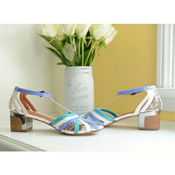 Rebecca Minkoff Shoes - FINAL SALE: Rebecca Minkoff Clear/Color Sandals