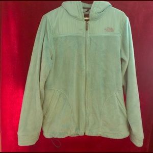 Turquoise north face osito