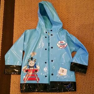 Thomas the Train Rain Coat Jacket NEW w/ TAGS