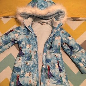 H&M Frozen winter coat. Has been worn .