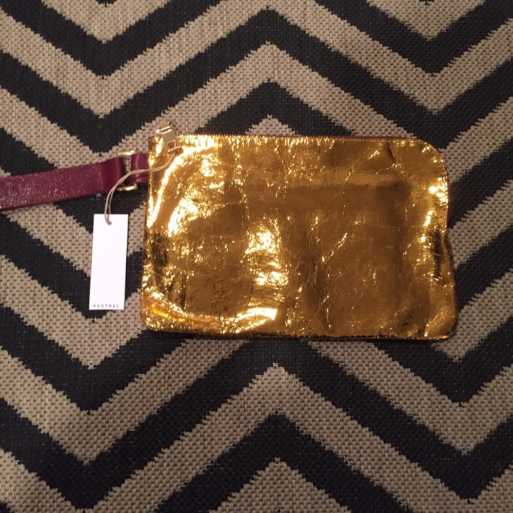 Krestel Gold clutch