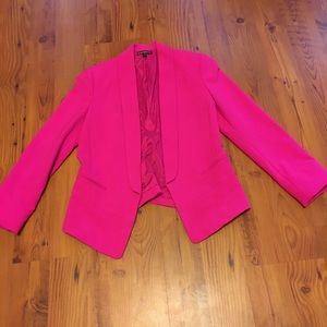 Express blazer fuschia pink size 4