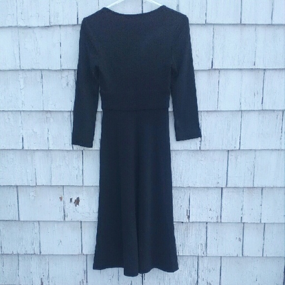 DVF 100% Wool Midi Dress - Picture 4 of 4