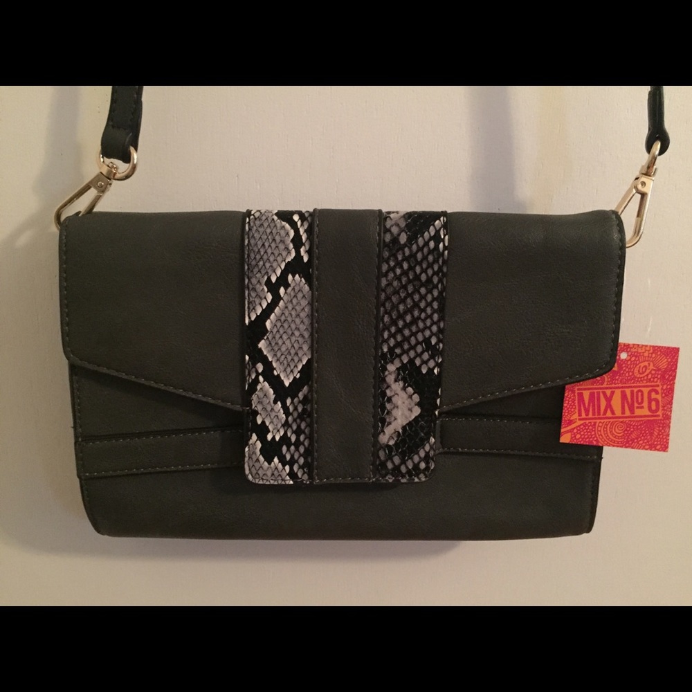 New Mix No. 6 purse color grey