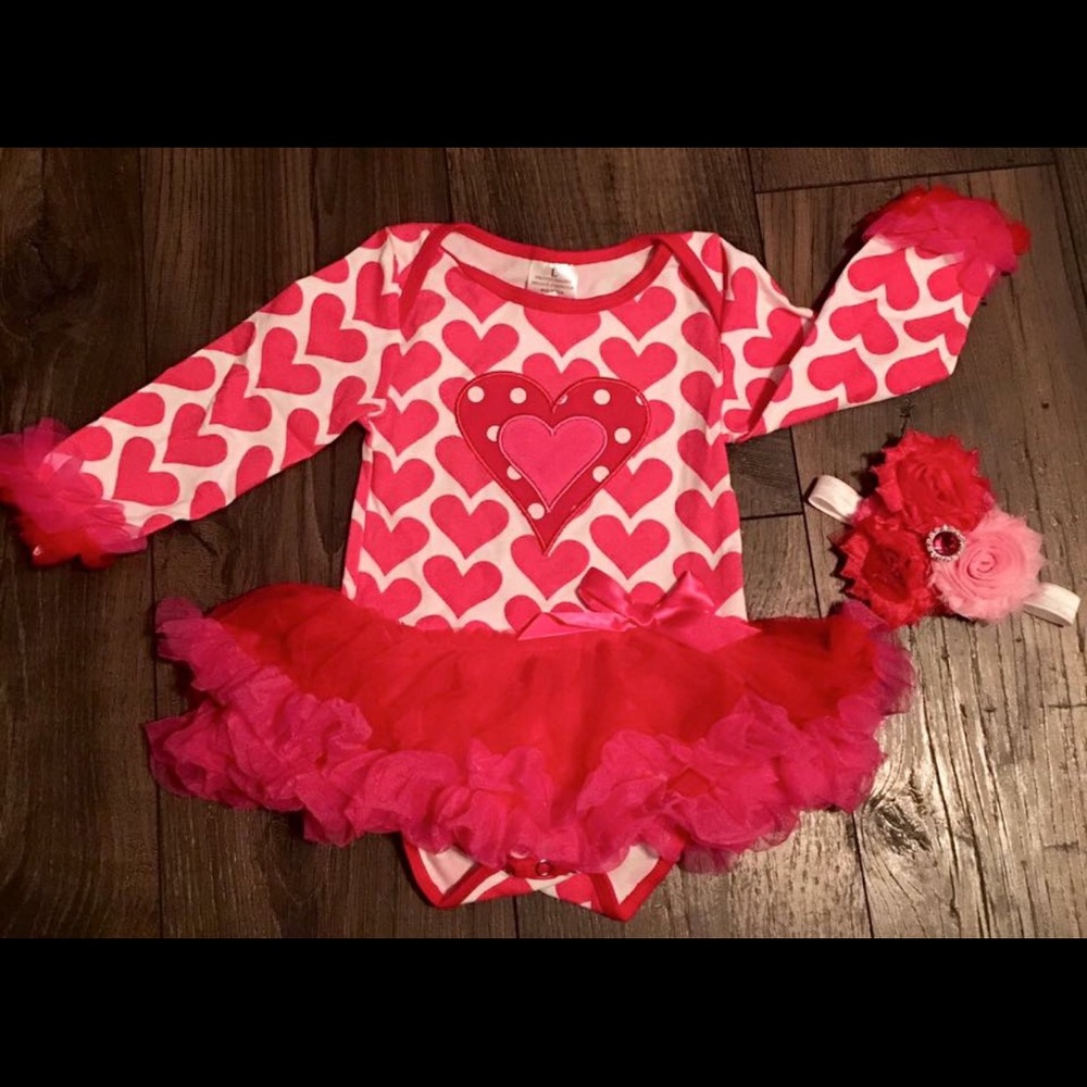 Heart Tutu Set