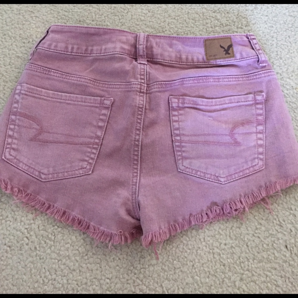 American Eagle denim shorts **unique color** - Picture 2 of 2