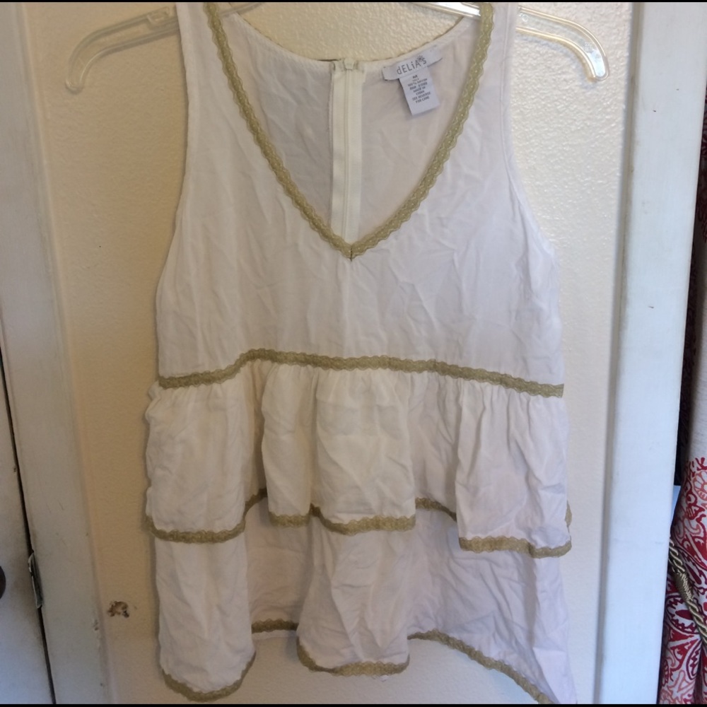 Delia's lace tank