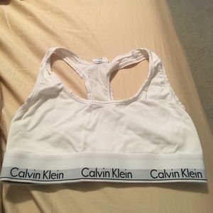 Trendy Calvin Klein sports bra!