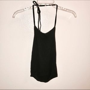 Brandy Melville Black Halter Top