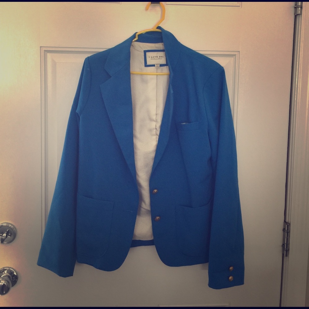 Blue blazer