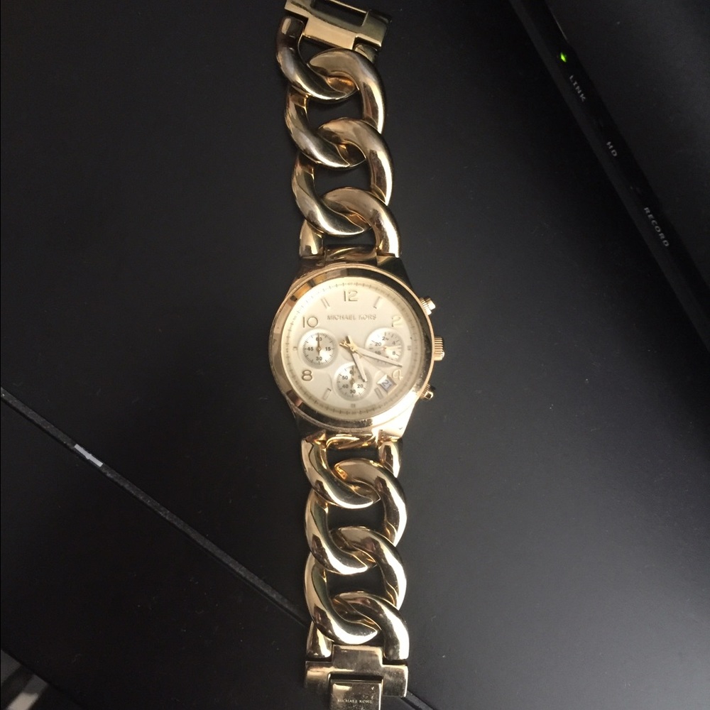 Gold Michael Kors Watch