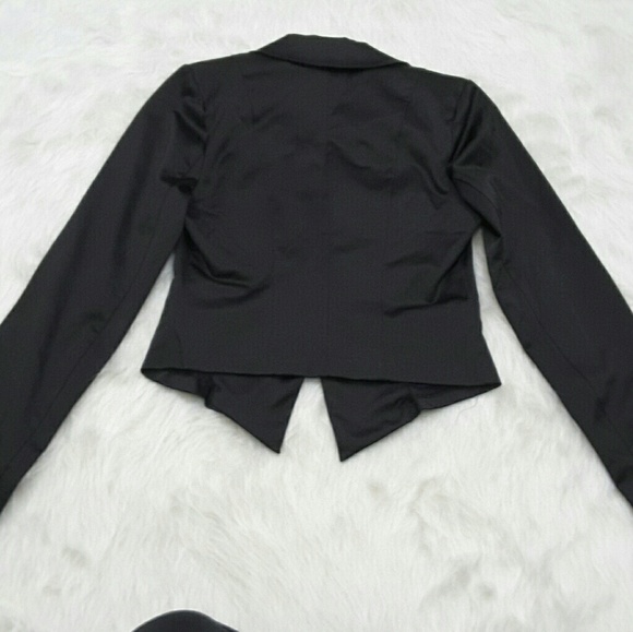 Candies satin tuxedo blazer jacket w sequins Small - Picture 4 of 4