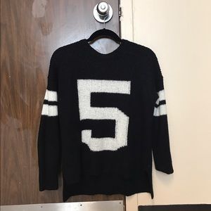 Black and White sweater