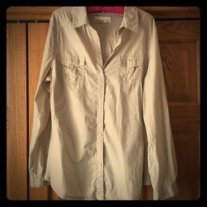Old Navy khaki button down