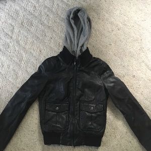 OBEY Jealous Lover Black & Grey Bomber Jacket