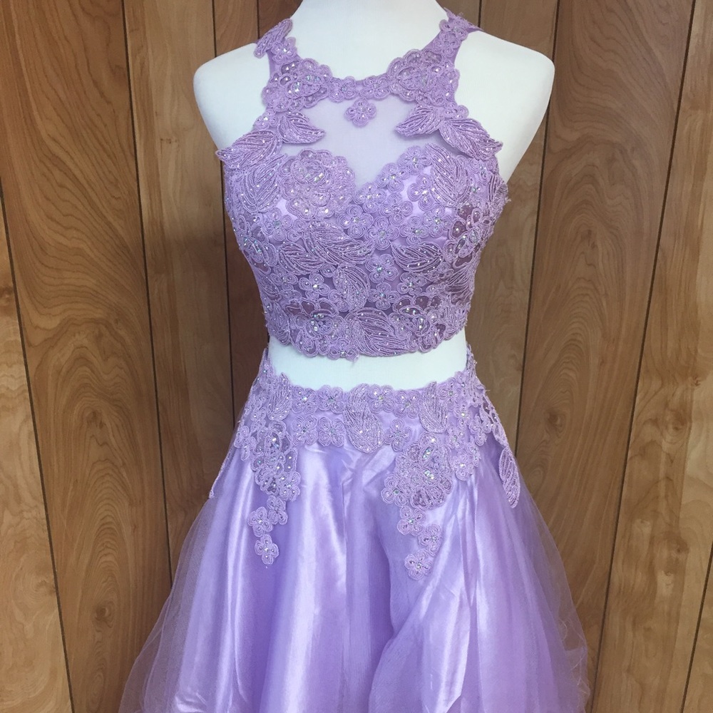 Short Homecoming Two Piece.