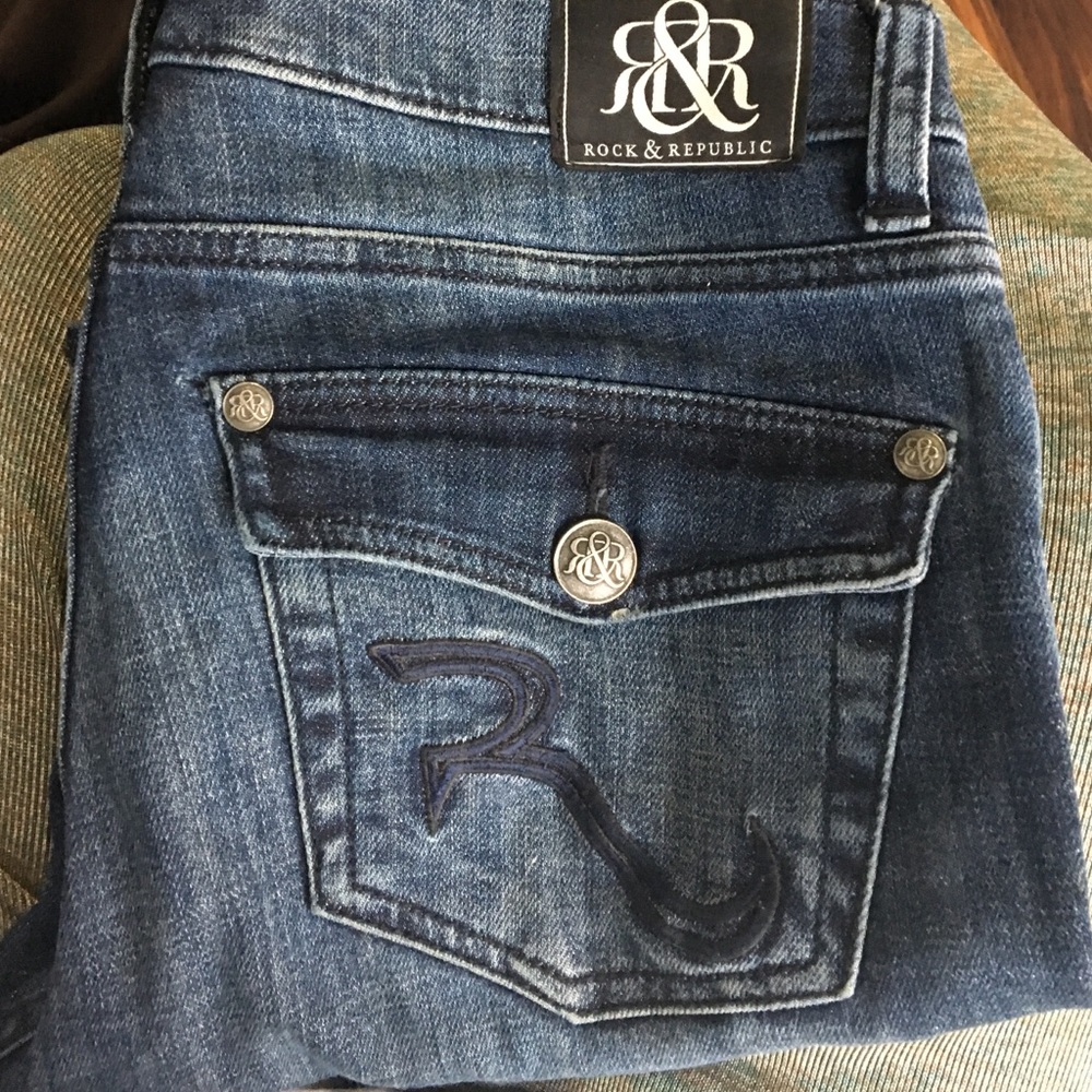 Rock & Republic Kassandra boot leg jeans