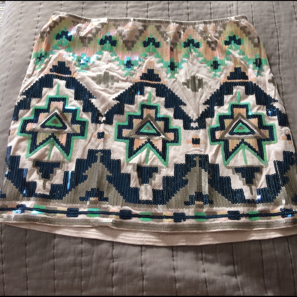 EXPRESS AZTEC SKIRT
