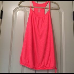 Neon Pink Loose Fit Old Navy Active Top, Size S