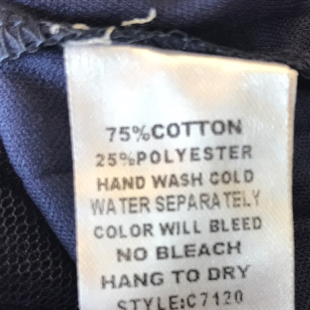 Umgee Dress Navy Blue Lace Womens Size Small - Picture 4 of 5