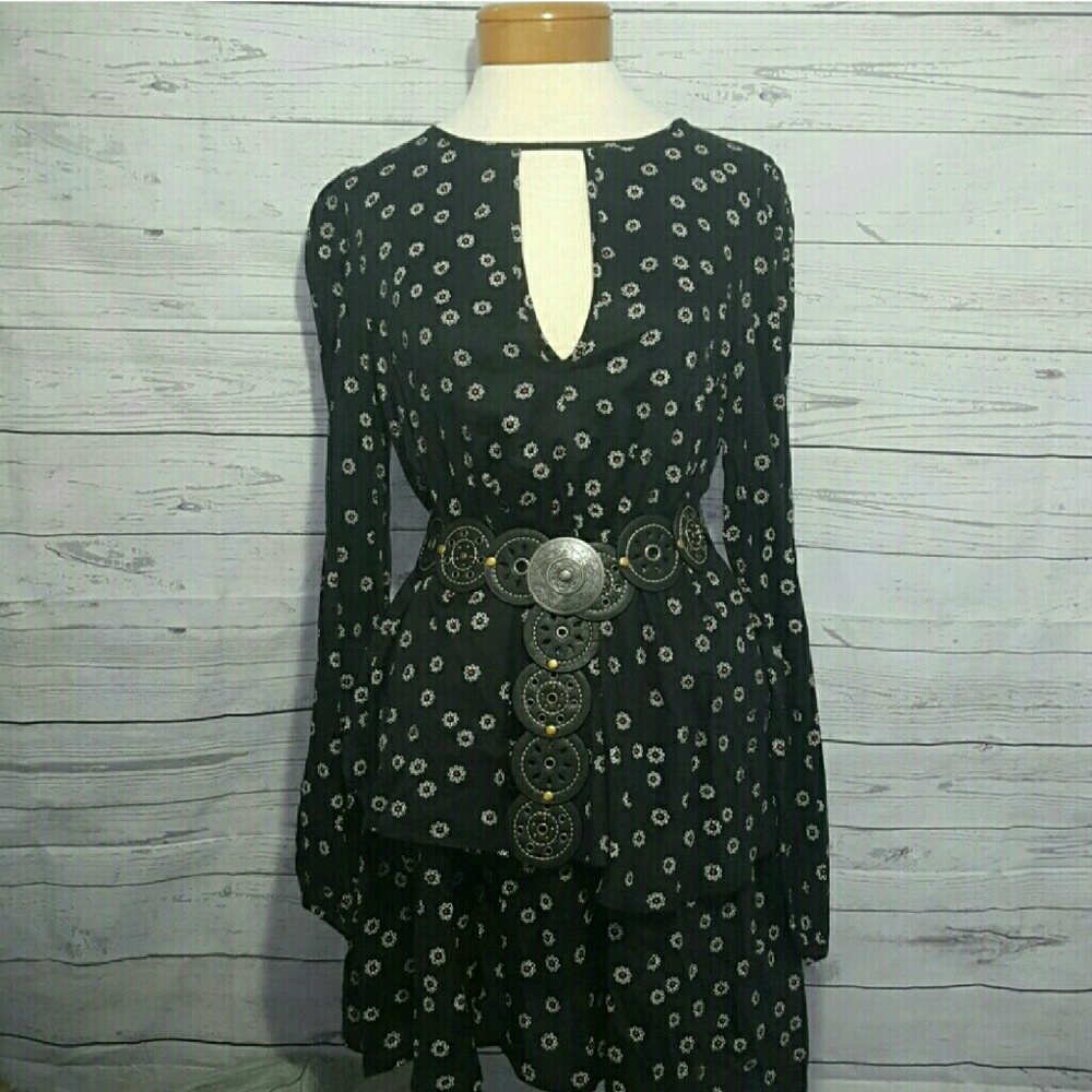 NWT Free People High Neck Strap Retro Swing Tunic