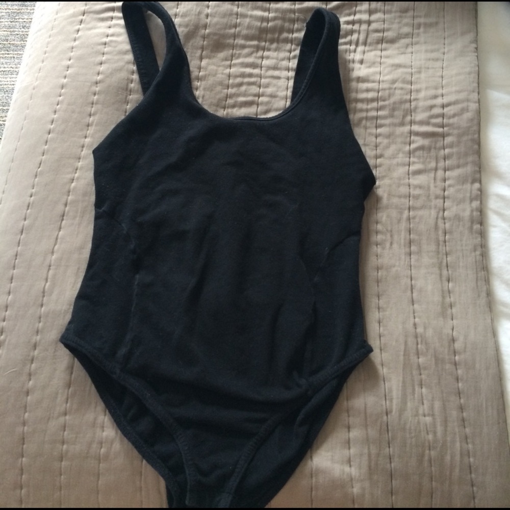 ASOS Black sexy straps bodysuit