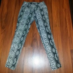 Snake Skin pants stretchy