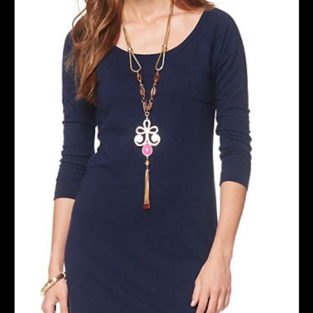 **SOLD** Lilly Pulitzer True Navy Preston Dress