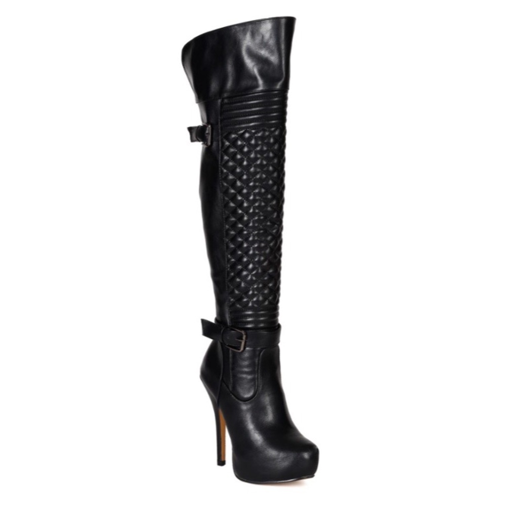 🏷SALE🏷High Heel/Over The Knee Black Boots