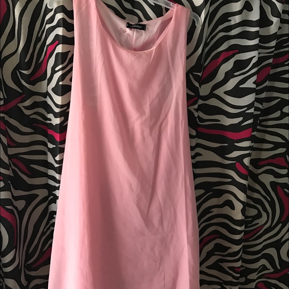 Pink dress