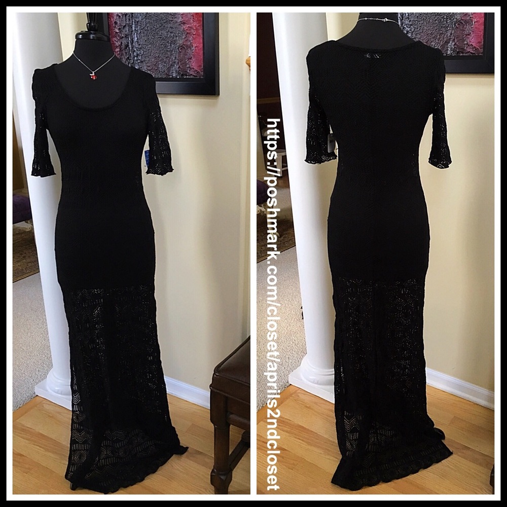 FREE PEOPLE Lace Slip Maxi Dress - Picture 2 of 7
