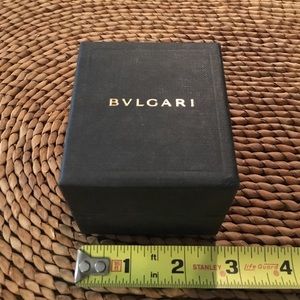 Auto Bvlgari jewelry gift box empty sm dent