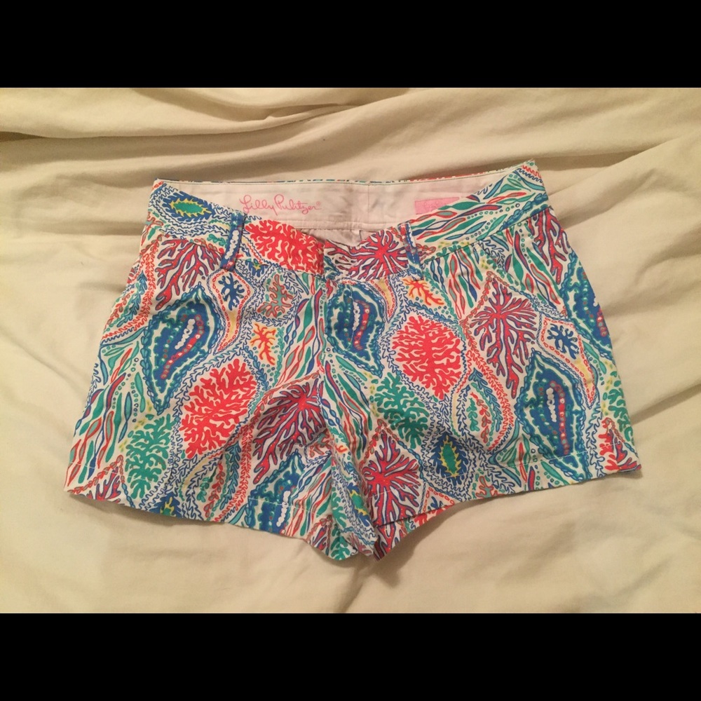 Lilly Pulitzer Size 8 Excellent Condition shorts