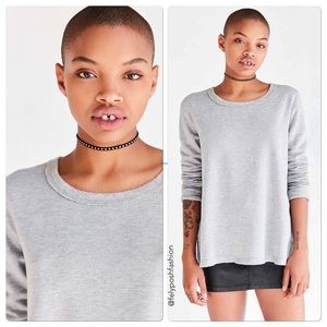 Urban Outfitters Project Social T Gemma Fleece Tee Urban Outfitters Project Social T Gemma Fleece Tee