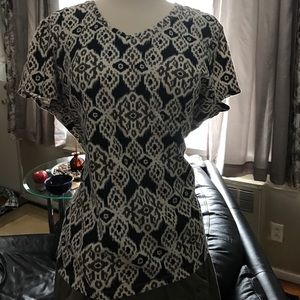 Black,green short sleeve shirt