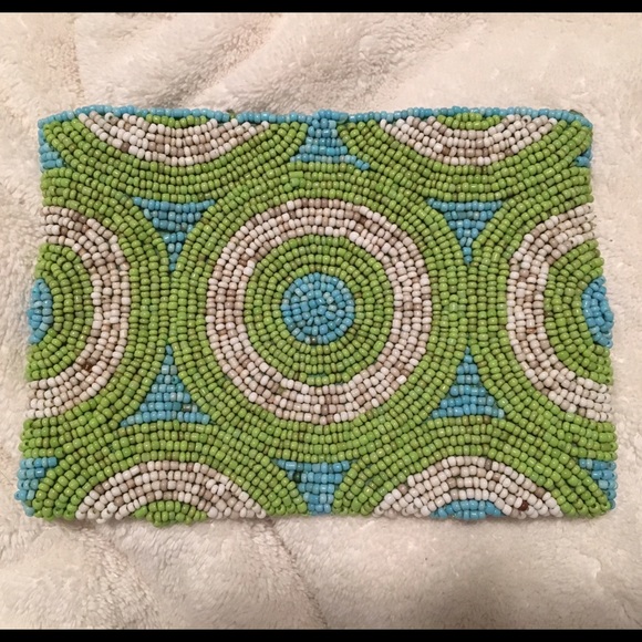 Hand Beaded Coin Purse - Picture 1 of 2