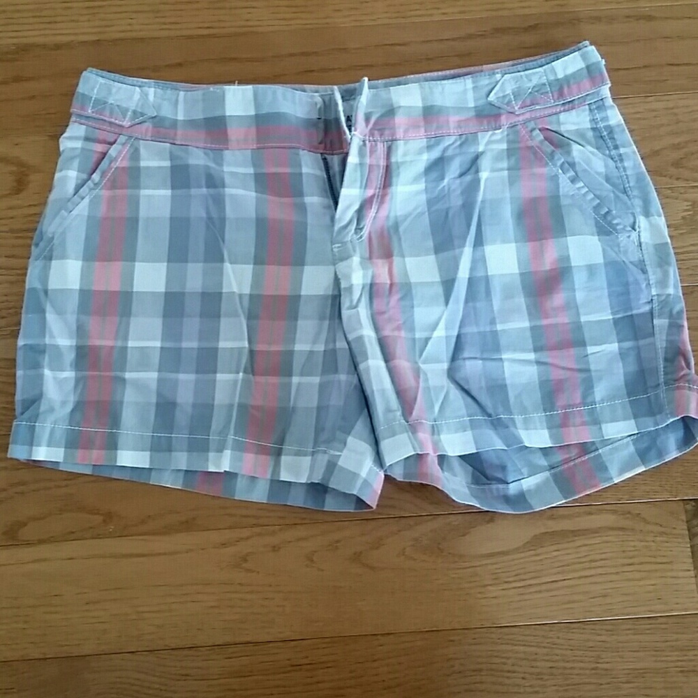 Plaid shorts